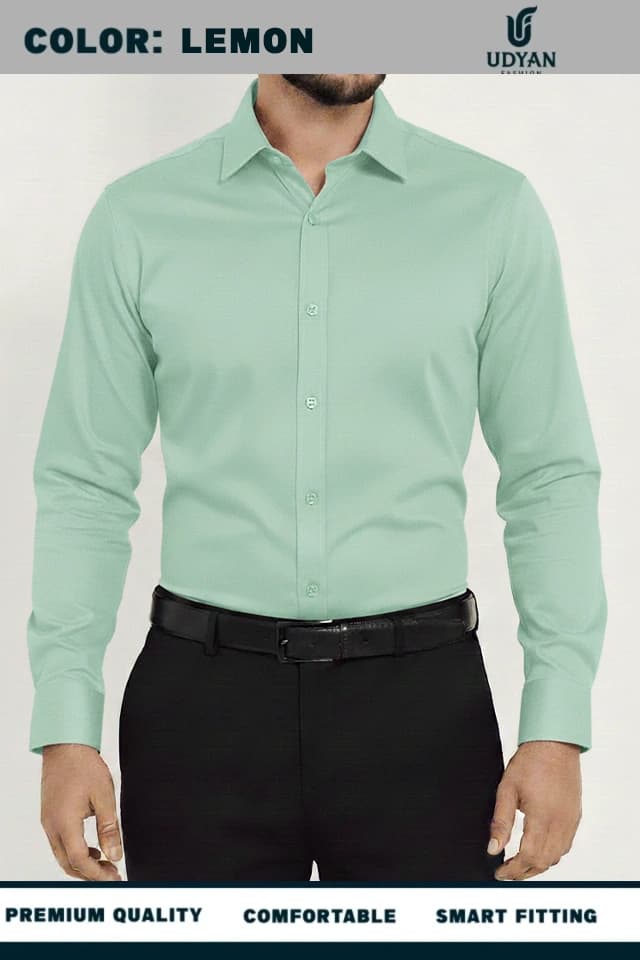 smart people wearing 100 % COTTON OXFORD SHIRT WHITE COLOR