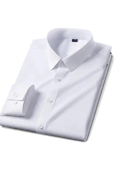 PREMIUM QUALITY SOLID COLOR WHITE SHIRT