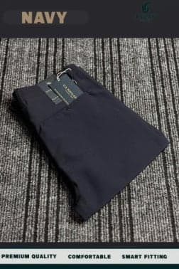 smart people wearing NAVY PANT 