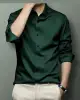 ANTI WRINKLE SHIRT GREEN COLOR