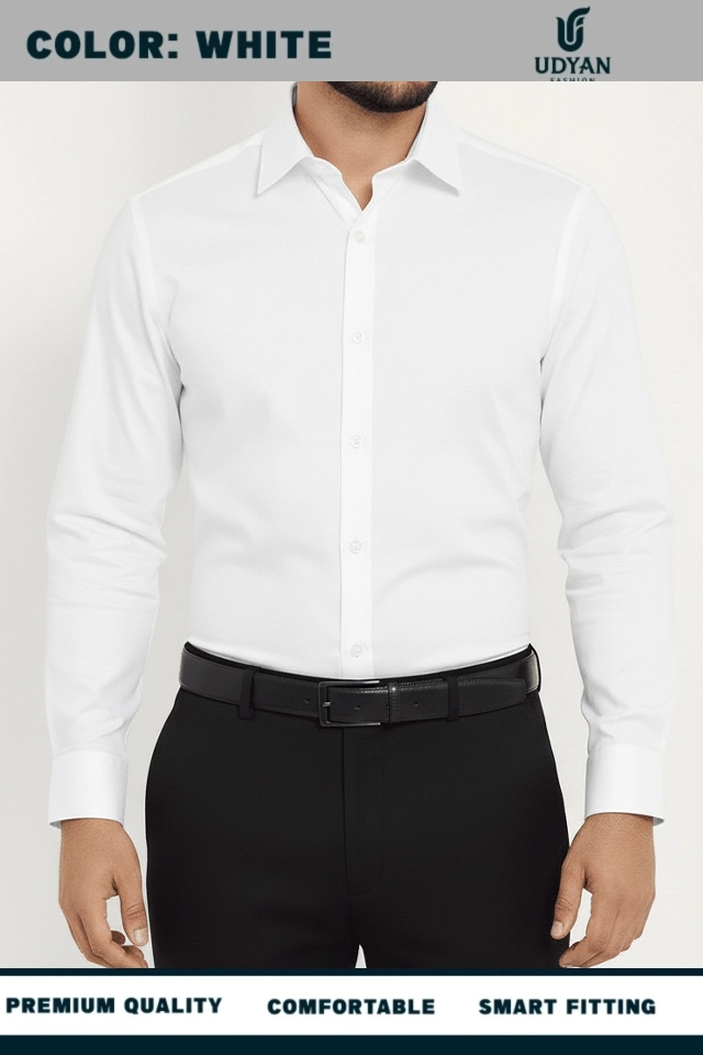 COTTON OXFORD SHIRT WHITE COLOR